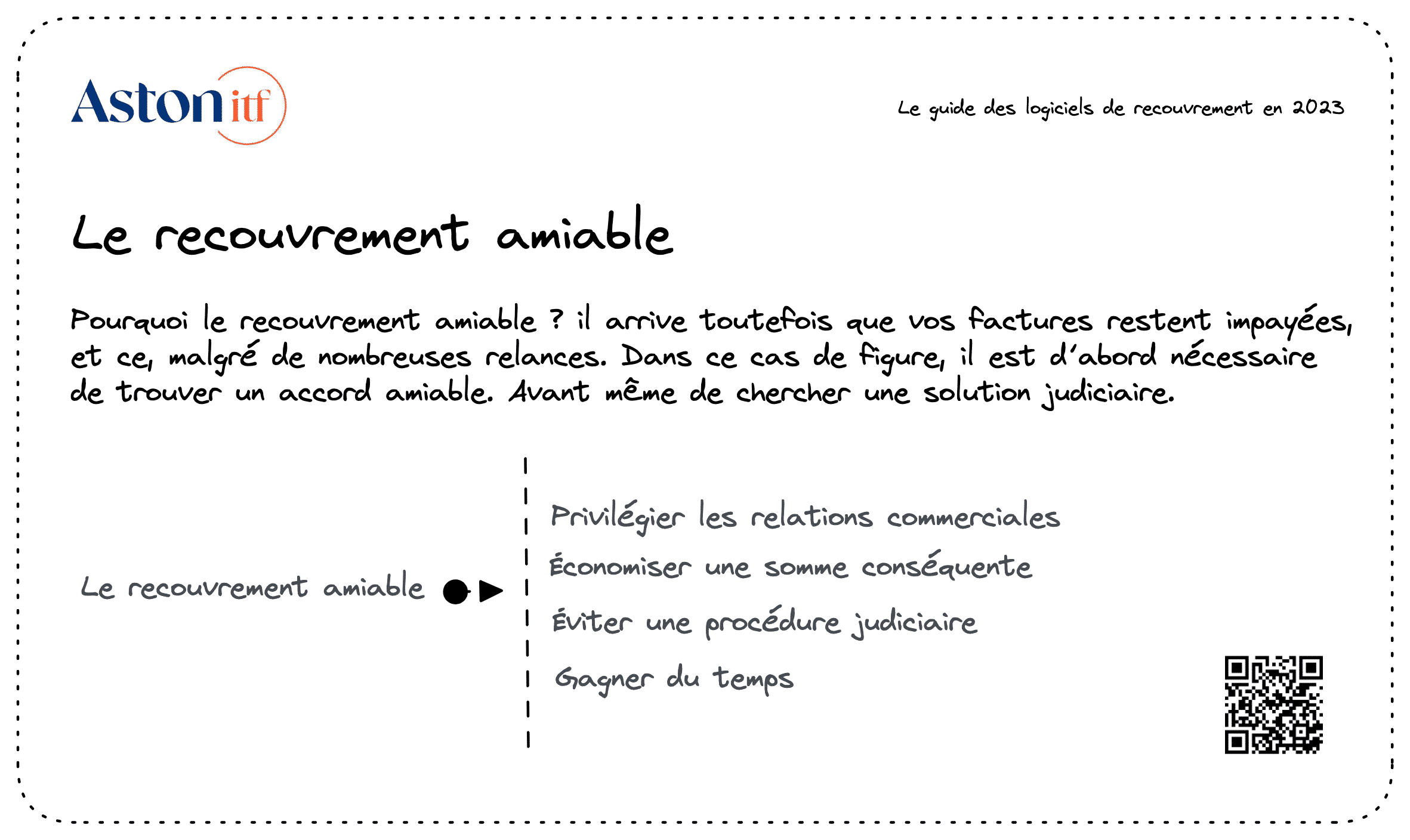 Amicable collection sheet